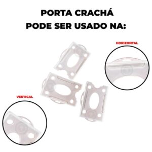 Cordão Identificação Neurodiversidade Preto Porta Crachá