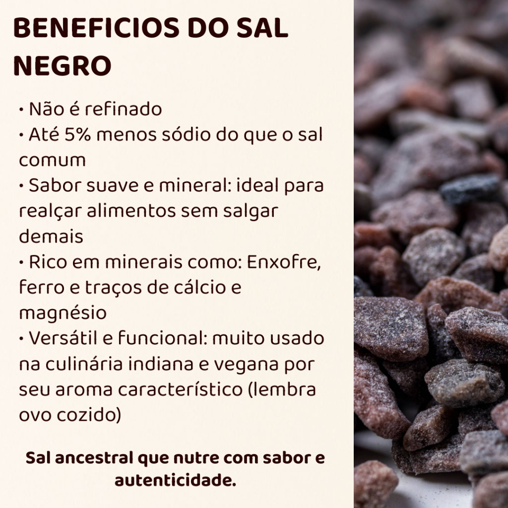 Moedor de Sal Negro do Himalaia 100% Natural | Temperos e Especiarias – Dona Cúrcuma