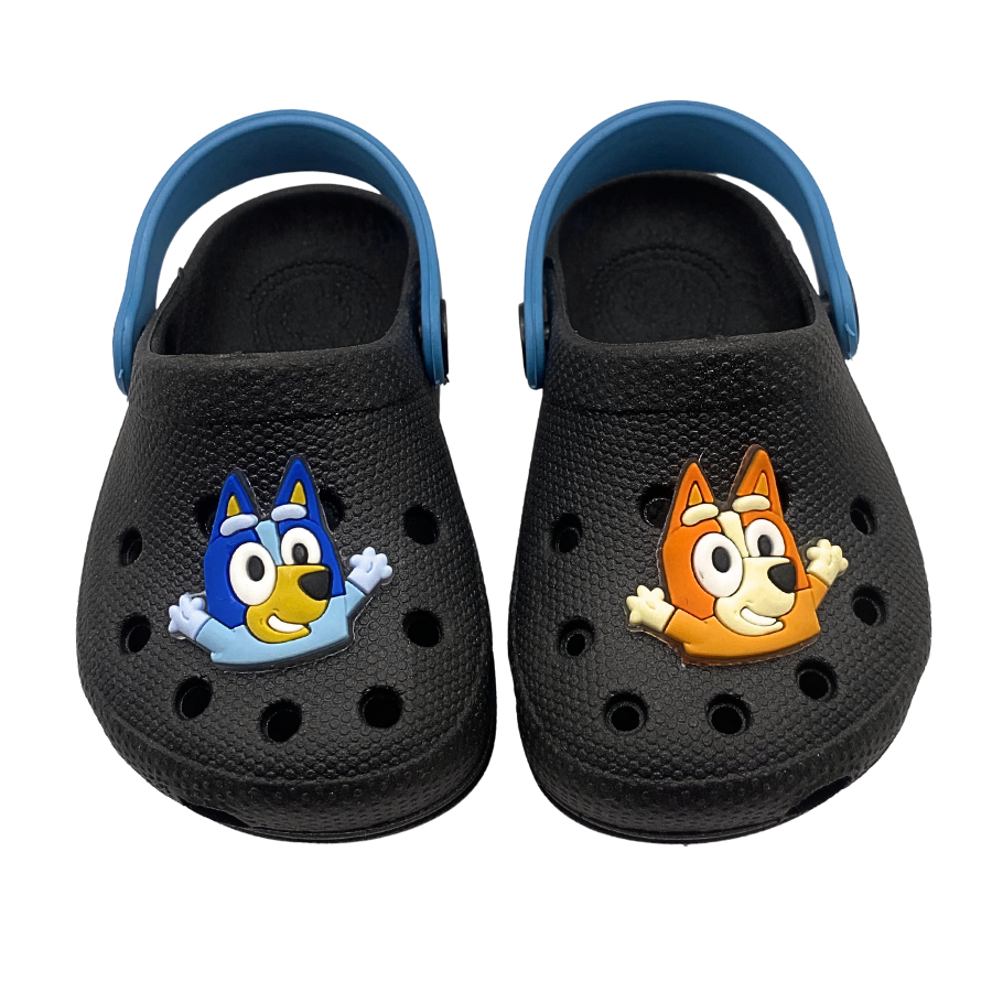 Sandalia infantil babuche antiderrapante papete bluei