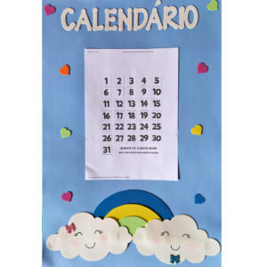 Painel Escolar Kit Com 3 Unidades Feito De E.V.A.