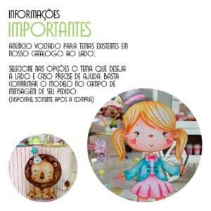 Totem Cogumelo 60cm em MDF de Chão para Festa – MODELOS