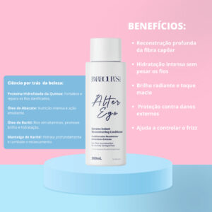 Condicionador Alter Ego Alter Ego Barbour’s Beauty 300ml Fragrância Suave Reconstrução