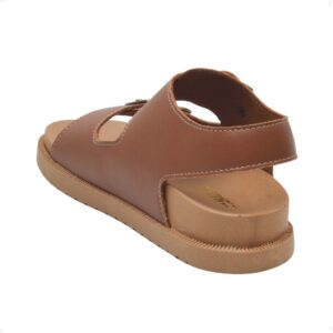 Sandália Para Meninos Birken Infantil Preta e Marrom Birken Masculina Confortável Fivelas Autismo