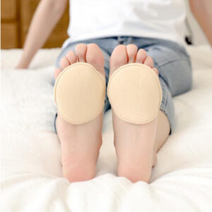 Kit 2 Unids. Protetor Peito de Pè Redondo p/Conforto Macio Proteção Dores nos Pés