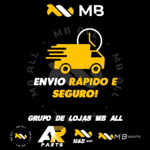 Bagageiro em Aço Modelo Tubular para Pop 100 2007 a 2015 Pro Tork