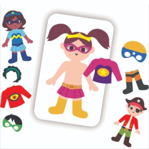 kit 2 Troca tudo Menino Menina e Profissões Animais Educativo Desenhando Pedagógico em MDF Infantil