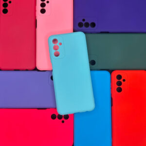 Kit Capa Aveludada + Película 3D ou Somente 1 Capa Samsung Galaxy M13/ M23 Case Silicone