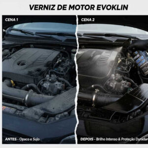 Verniz De Motor Profissional Premium 1Litro-Protege Realça E Dá Brilho