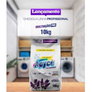 Lava Roupas Sabão Em Pó Limpeza Total Ápice Natureza 10kg