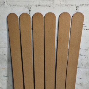 SHIPLAP Ripa Cerca REDONDA Ripado Mdf Cru 3mm Largura 10cm  8 a 30 un