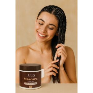 Kit Mascara Tratamento 500g + Touca Cetim – Loca Cosmetics
