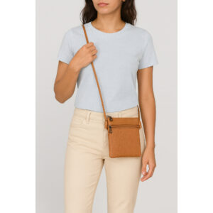 Bolsa Pequena com Tiracolo e Alça de Ombro e Zíper 2388 : Estilo e Leveza, Necessário para o Dia a Dia