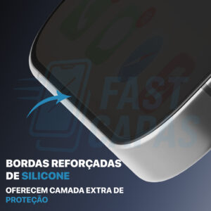Película Privacidade Fosca Motorola G23 G34 G53 Cerâmica Anti-Espiao Protetor Tela Privativo 3D 9D