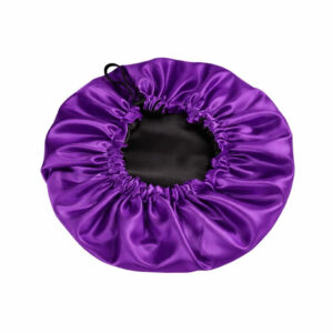 Touca de Cetim Dupla Face Ajustável Anti Frizz Protege e Alinha o Cabelo