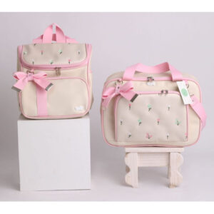 KIT Mala Floral / Safari Para Bebê 3 peças