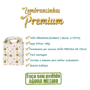 Lembrancinha Galinha Pintadinha Maletinha Aniversario Festa infantil