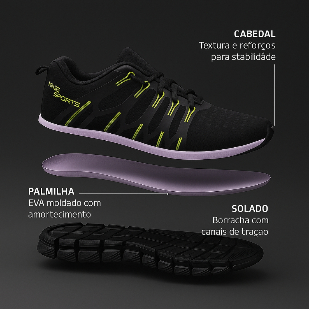 TÊNIS. Aumente Seu Desempenho: Tênis Masculino para Corrida e Academia