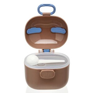 Porta Leite em Pó para Bebe Infantil Com Dosador e Nivelador capacidade para 400ml Livre de BPA