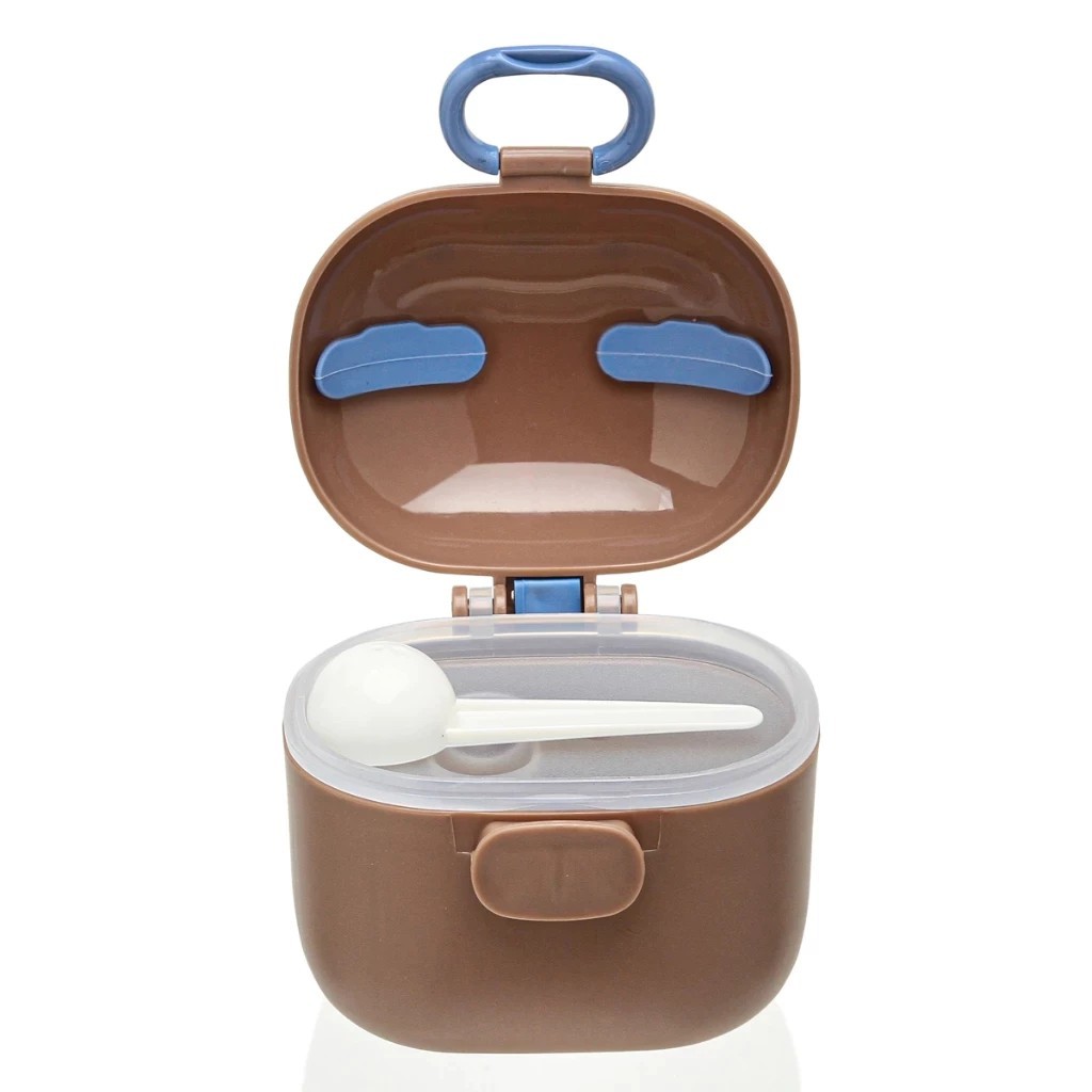 Porta Leite em Pó para Bebe Infantil Com Dosador e Nivelador capacidade para 400ml Livre de BPA