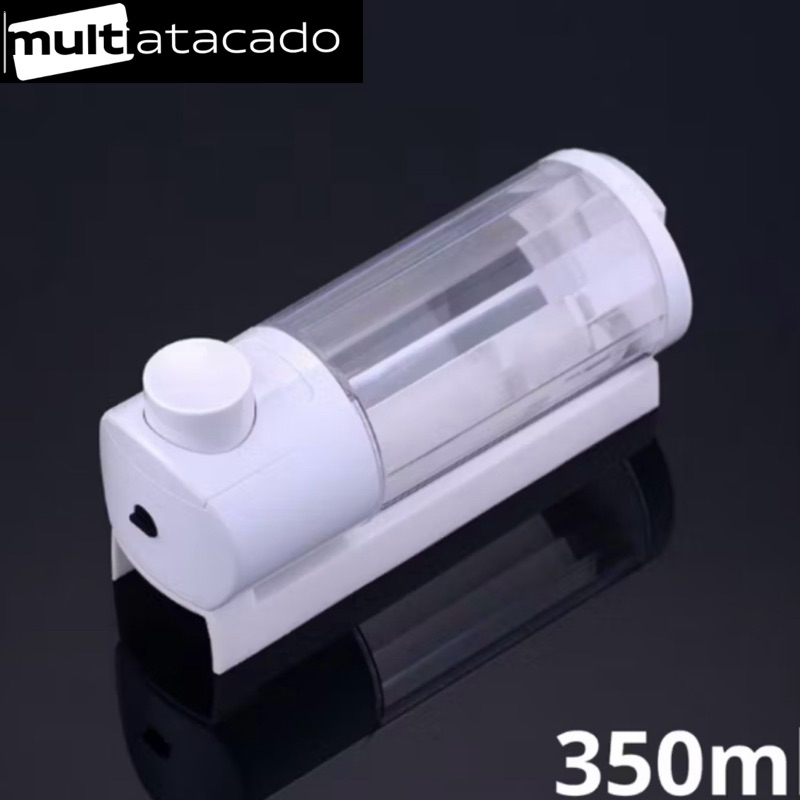 1,2,3,4 Dispenser porta sabonete liquido de parede detergente shampoo condicionador porta sabonete