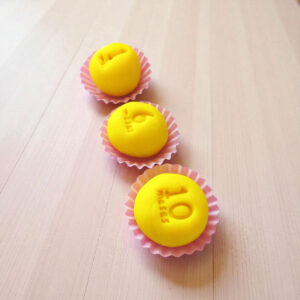 Carimbo para Doces e Brigadeiro | Kit Mêsversário | 1 mês a 11 meses