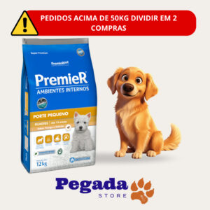 RAÇÃO PREMIER AMBIENTES INTERNOS FILHOTE RAÇA PEQUENA 7,5KG