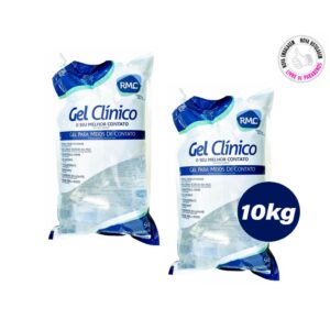 2 Gel Clinico Neutro Para Ultrassom Tens Fes Bag 5kg