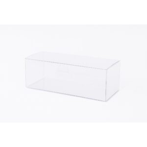 Caixas acetato 12x4x4 transparente cristal para 3 Brigadeiros e docinhos em geral