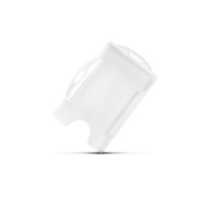 01 Un. Porta Crachá Cartão p/ Bilhete Único Ônibus Metrô  Modelo Vertical e Horizontal