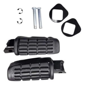 Par Pedaleira Traseira Dianteira Cbx200 Strada Cbx250 Cb300