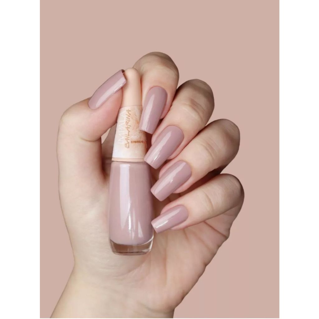 IMPALA: Kit com 12 Esmaltes em Tons Claros e Nude