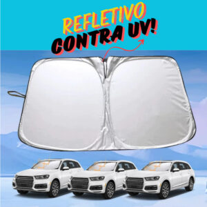 Protetor Solar Dobrável Para-brisa Quebra-sol Vidro Frontal Universal