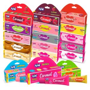 Hidratante Labial Carmed sabores Amora , Fini , Coca cola , Melancia , Briagadeiro Cimed
