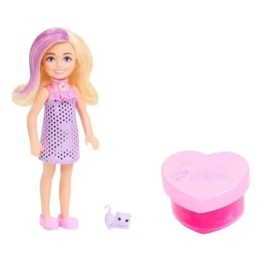 Barbie Party Unboxed Chelsea Glamour Surpresa - Mattel Jfy04