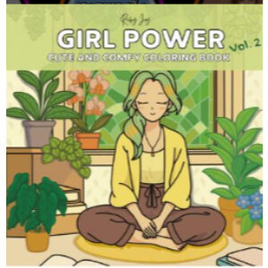 Livro de Colorir Girl Power 2 | Brochura