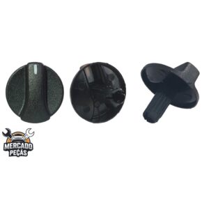 Botões do Comando de Ar Volkswagen Gol G2 – Produto Novo – Encaixe Perfeito