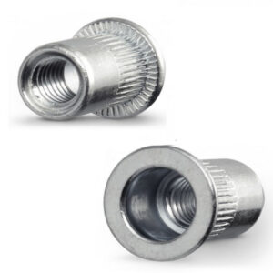 Rebite Rosca Interna M4 Porca Rebite + Parafuso Cilídnrico 5 peças cada