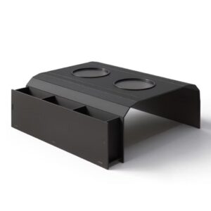 Suporte de Sofá em MDF com Porta-Copo–Versões com e sem Nichos Acabamento Premium e Modelo Liso