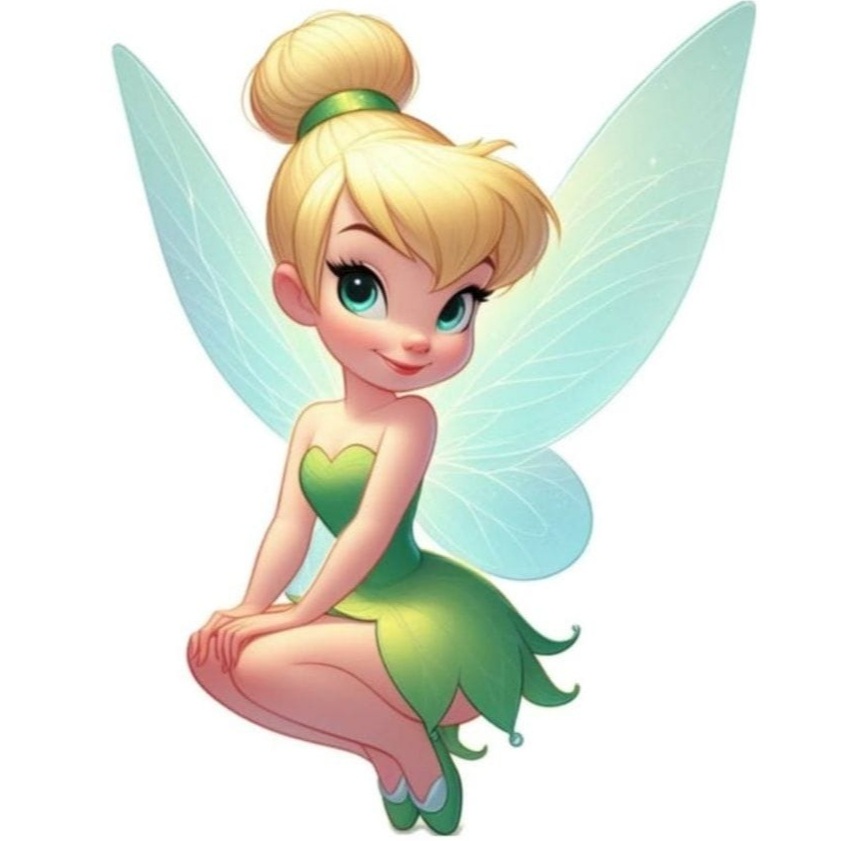 Display de Chão Mdf Decoração - Festa - Tinker Bell - Sininho ( 1 Peça - Vários Tamanhos e Modelos)