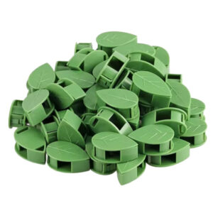 Kit 5/50 Clips Adesivo Para Planta Formato de Folha Para Plantas Pendentes Suporte de Parede Decoração – Jardimix