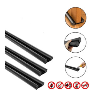 Kits Veda Protetor Porta Impermeável Anti Insetos Sujeira 90cm Ajustável Preto Cinza – Monte Seu KIT
