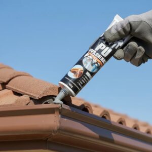 Selante PU 40 Sela Brasil 400g Cola Vedação Calha Rufo Telhado E Cuba Resistente Sol E Chuva