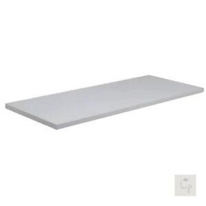 Prateleira 100×50 15mm branca/preta 100% MDF Luxo C/ Suporte invisivel