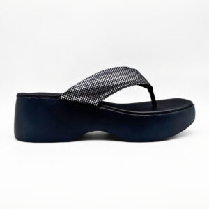 Tamanco Sandália Chinelo Moleca Plataforma Nuvem Confortável Dia a Dia Salto Grosso