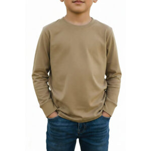 kit 3 camisa básica infantil Masculina manga LONGA