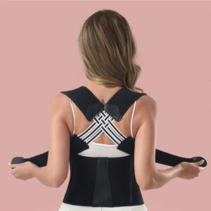 Z&D Lingerie Corretor Postural Cervical com Cinta de Apoio e Tecido Respirável AB228