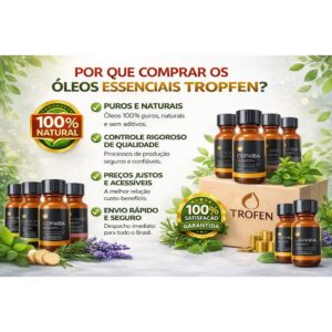 Óleo Essencial Cipreste Puro Importado Aromaterapia 10 mL TROPFEN
