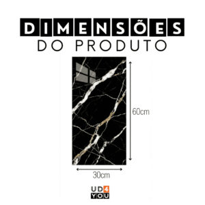 Kits 10/20/30 Placas Adesivas 3d Revestimento Mármore Relevo Lavável Prático e Sofisticado 30x60cm