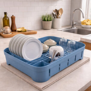 Escorredor de Louça Cozinha Organizador Pratos Talheres e Copos