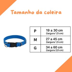 Coleira para Pet – Confortável, Ajustável, Segura, resistente para o passeio, para cachorro e gato